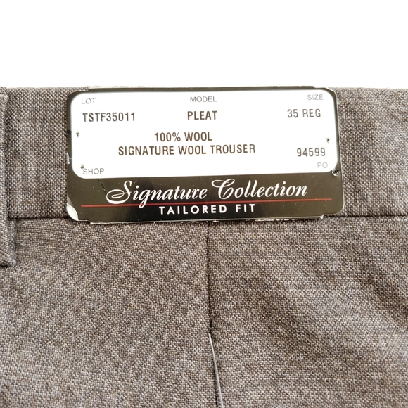 Jos. A. Bank Tailored Fit Unhemmed Pants - Picture 8 of 12